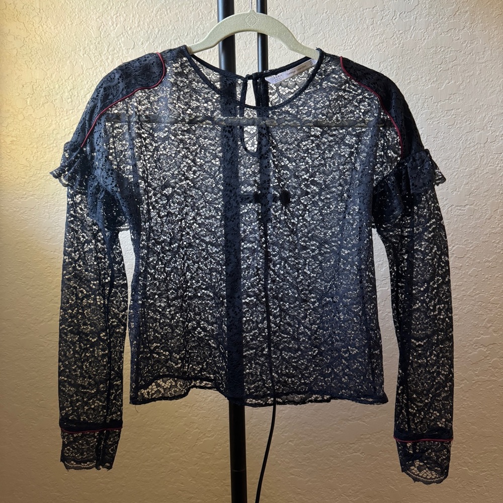 ZARA lace top